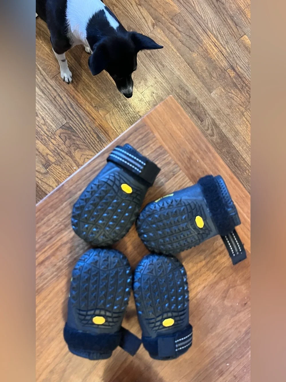 Ruffwear grip trex ~ 4 dog boots shoes - for hikes, outdoor, parks! Medium 3”